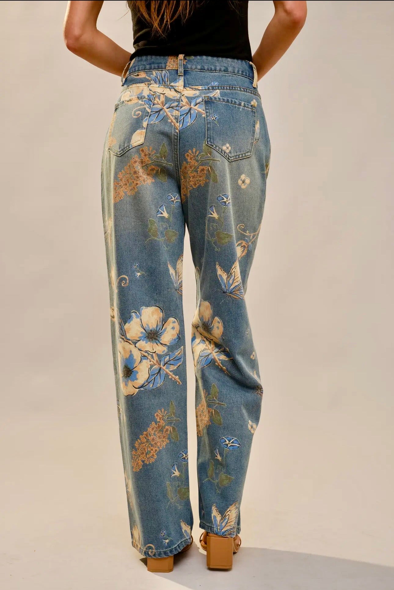 Camden Floral Jean