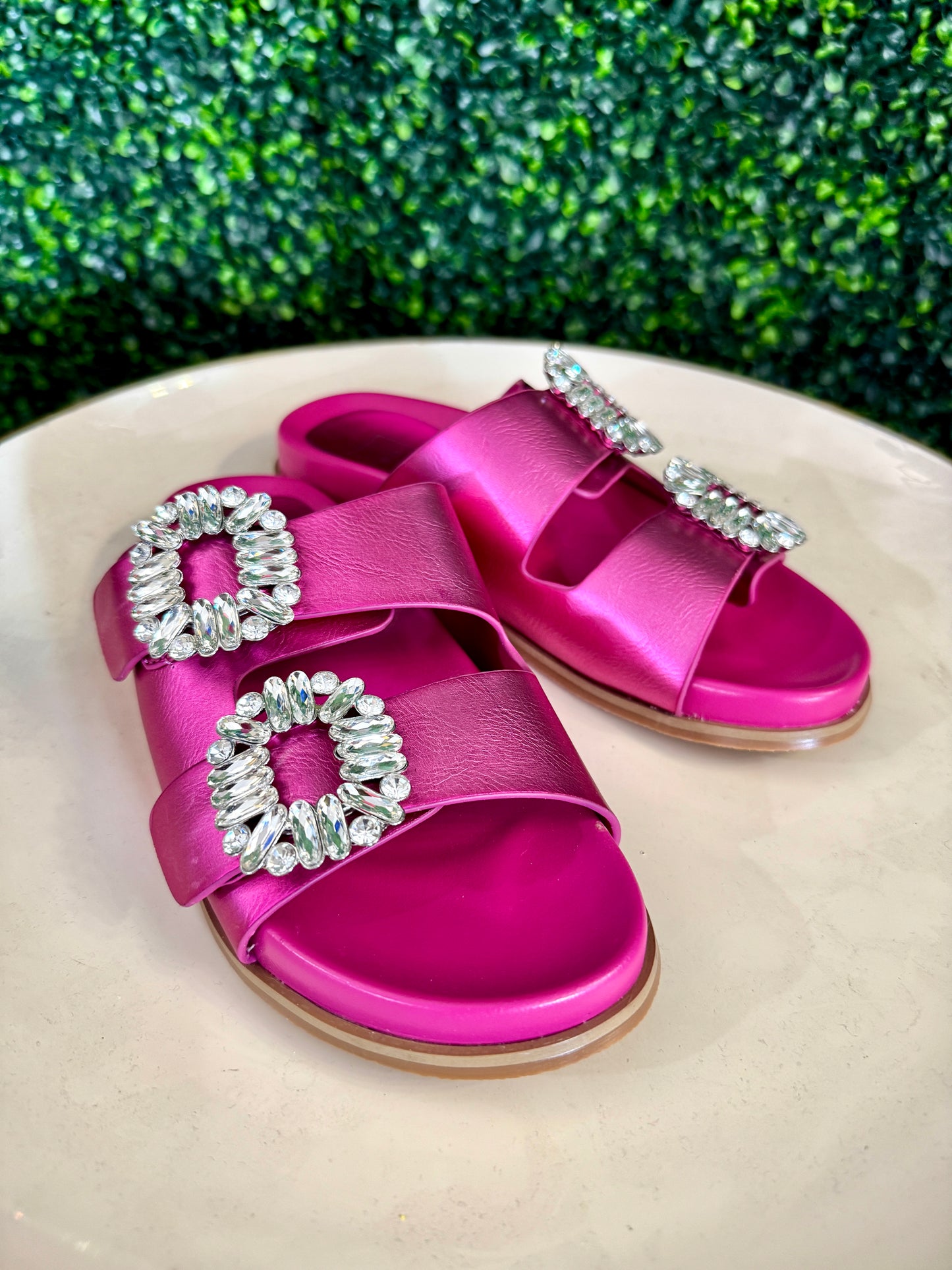 Bridget Fuchsia Sandal