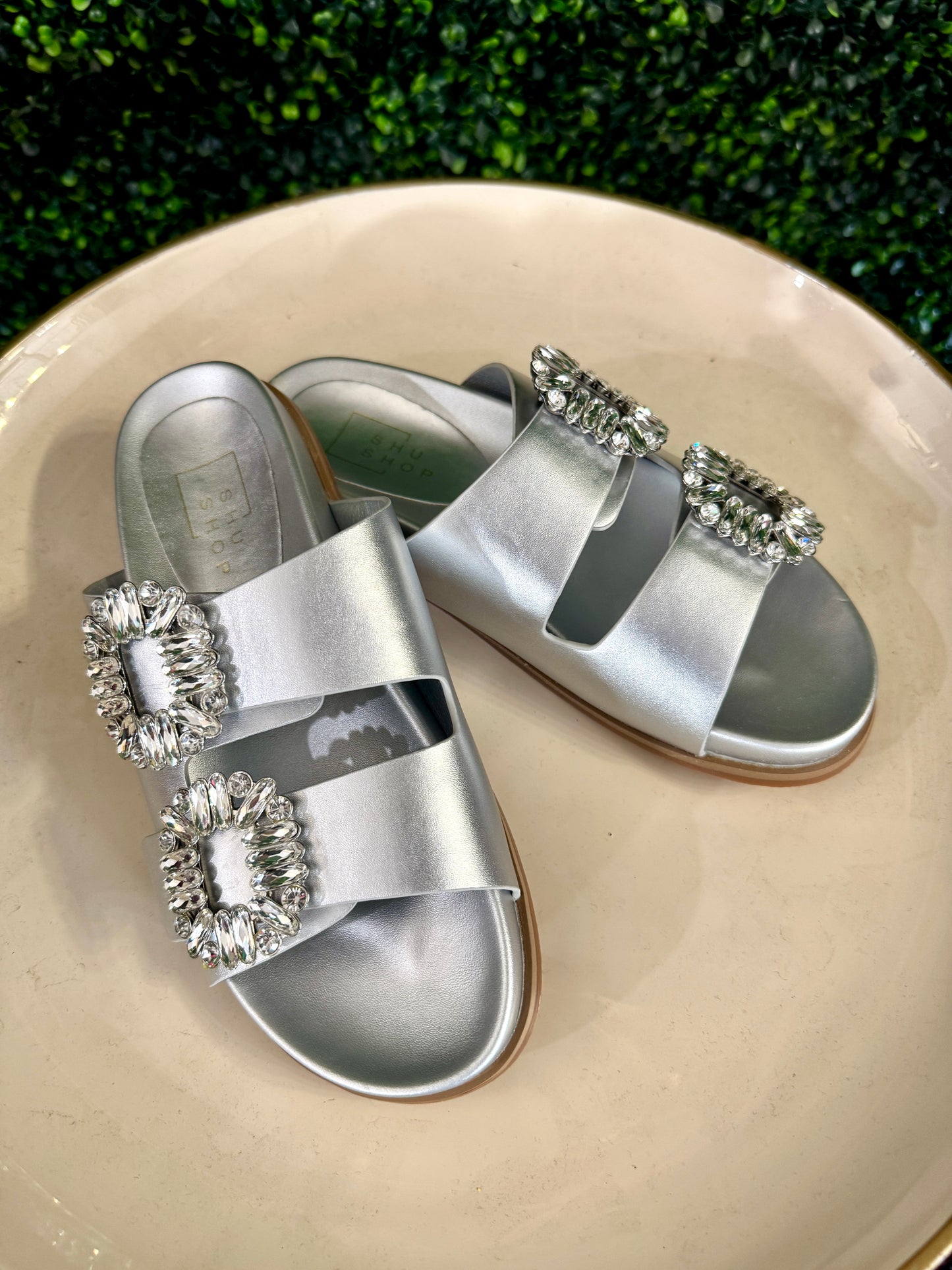 Bridget Silver Sandal