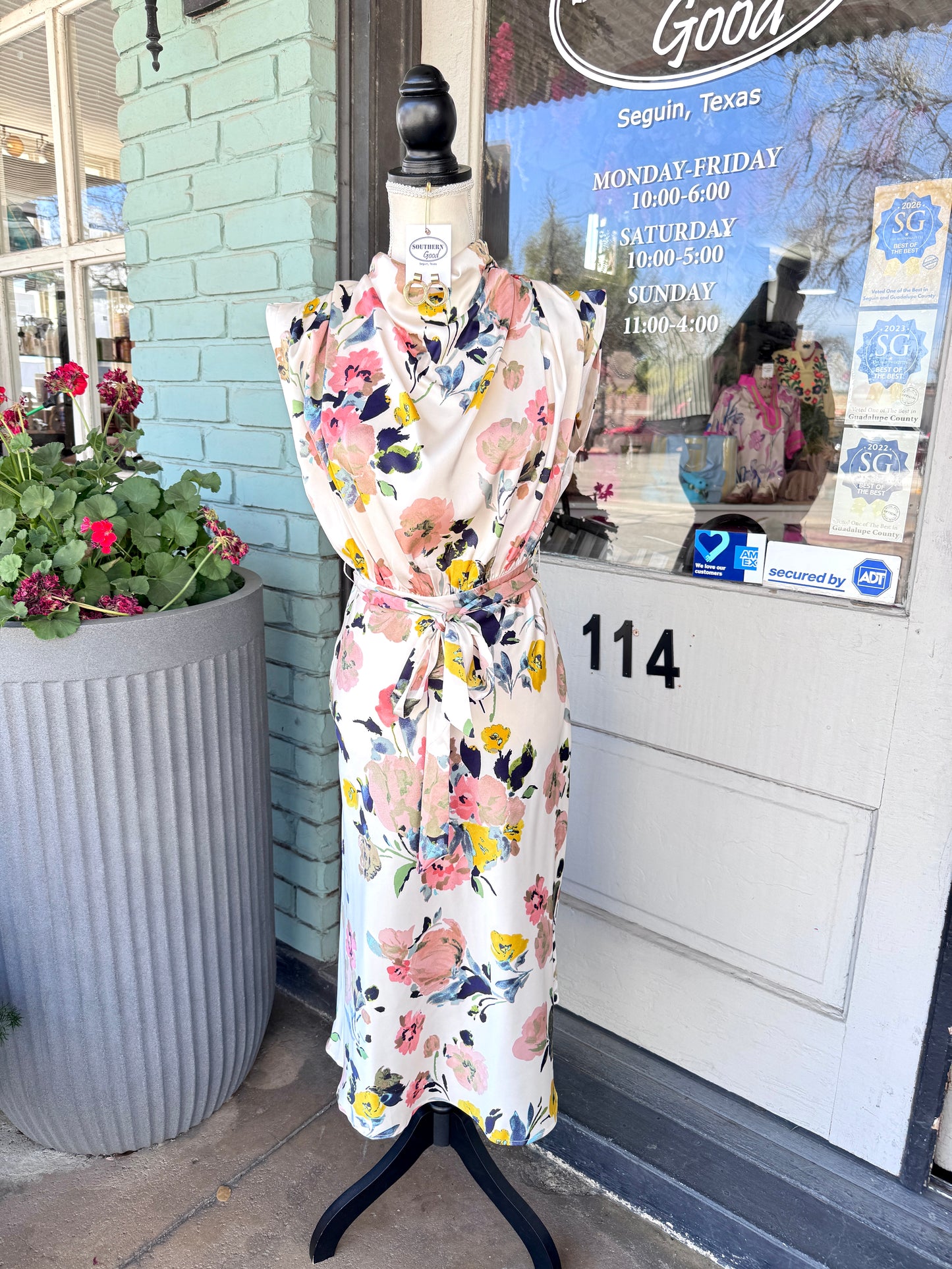 Taylor Floral Midi