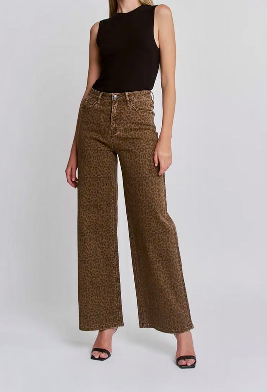 Derby Leopard Jean