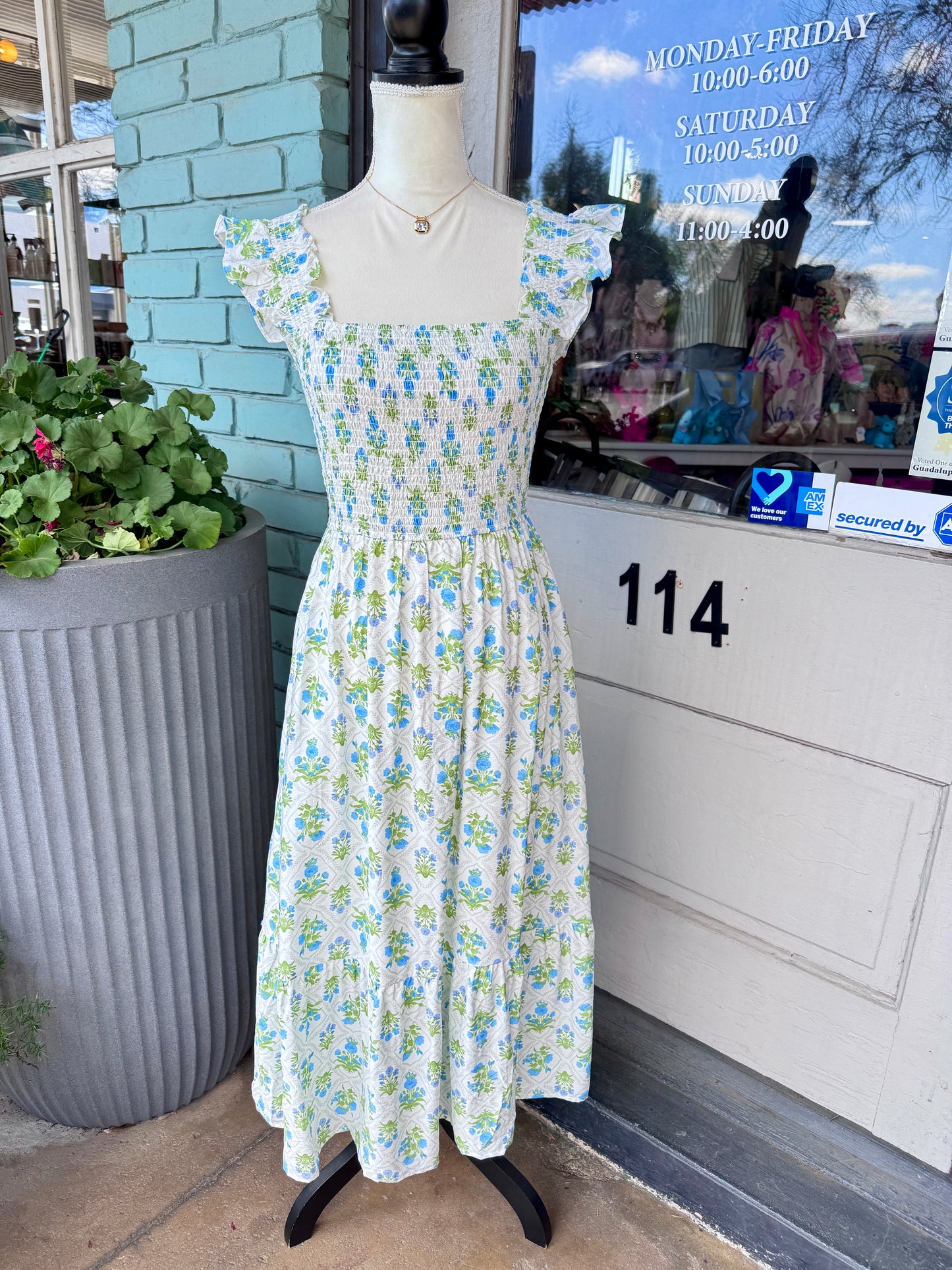 Zora Floral Midi