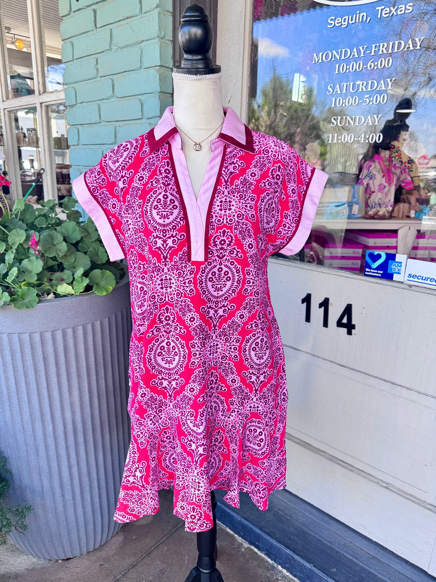 Halle Pink Dress