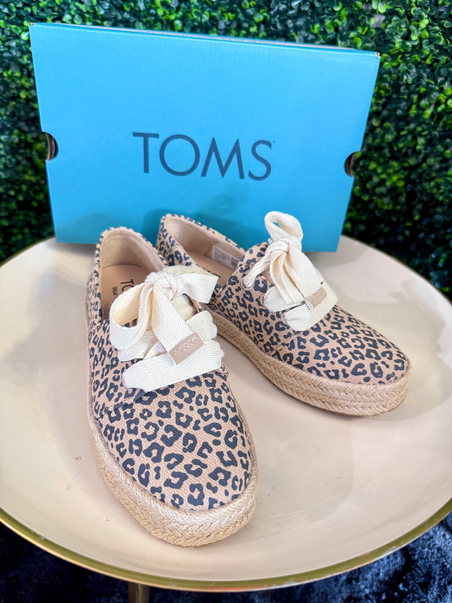 Carolina Leopard Lace Up