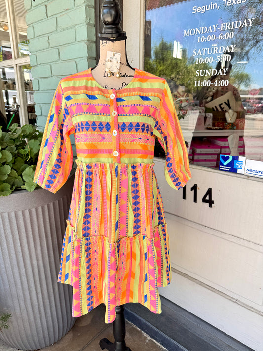Zigs & Zags Dress