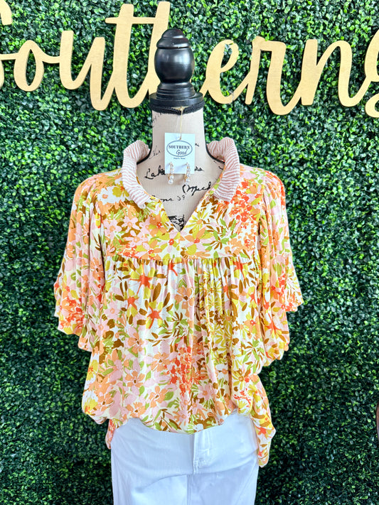 Jenni Floral Top