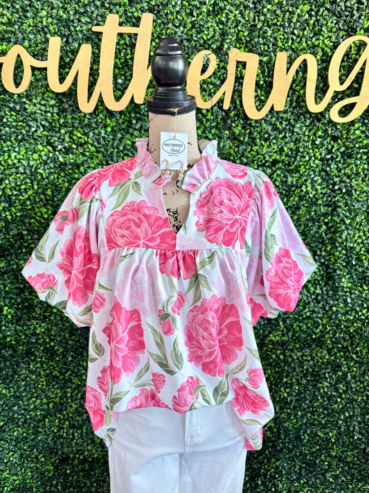 Garden Rose Top