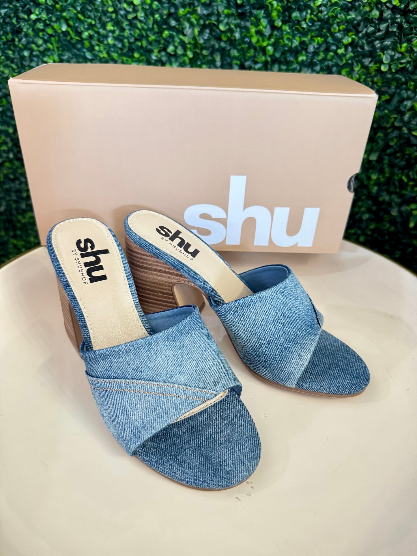 Elsy Denim Heel