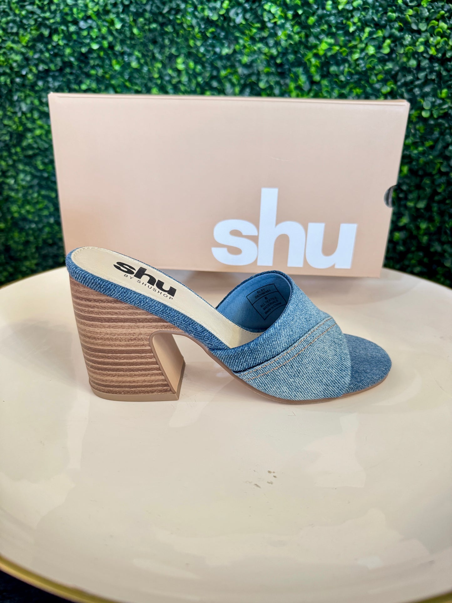 Elsy Denim Heel