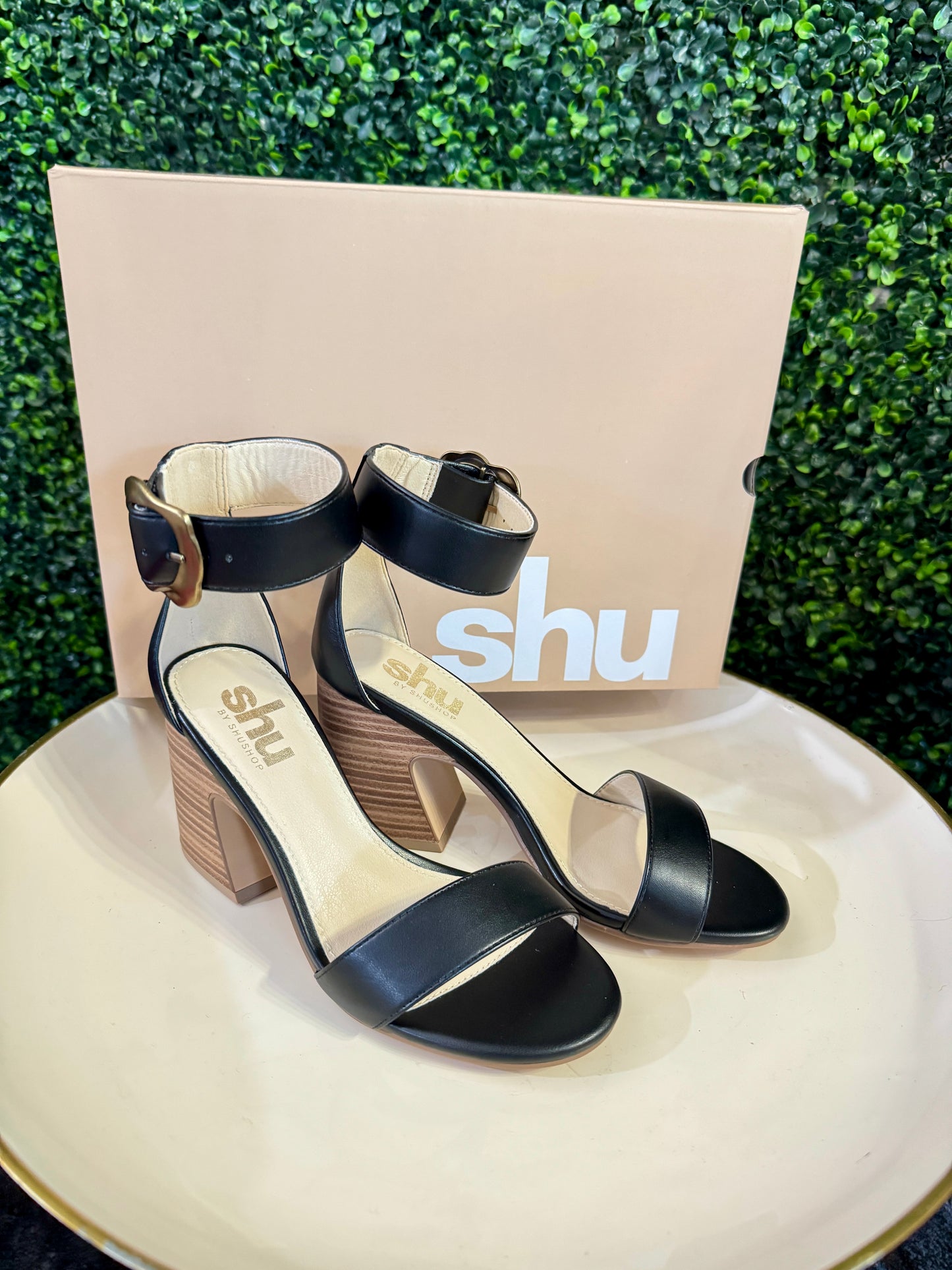 Eliya Black Heel