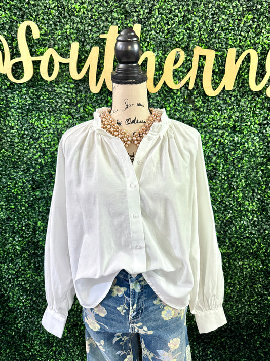 Bree Button Up