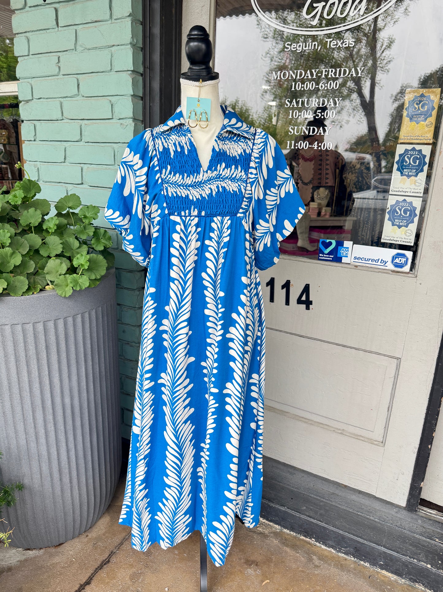 Lanessa Blue Midi