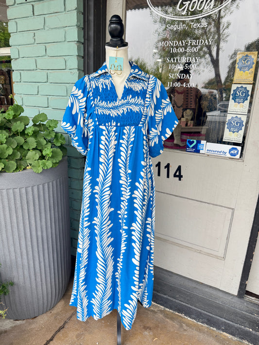 Lanessa Blue Midi