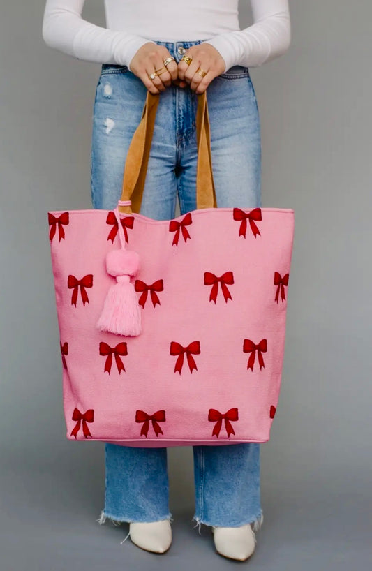 Bows & Tassel Tote