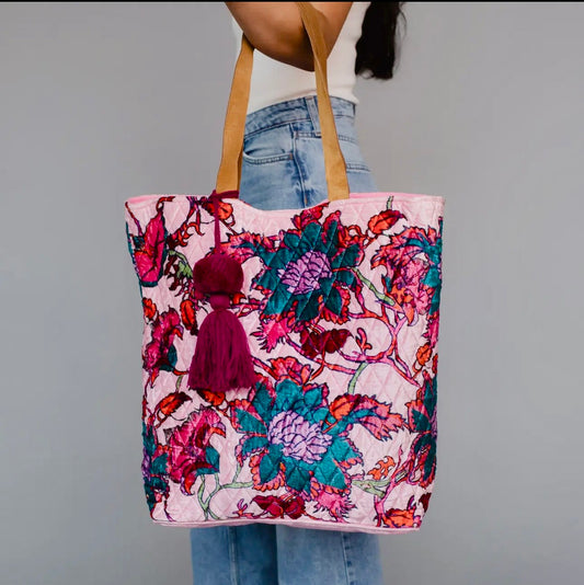 Lana Floral Tote