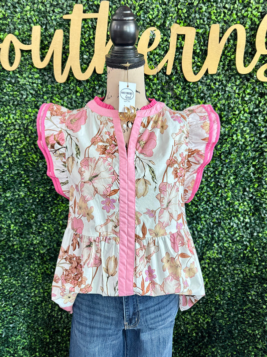 Kori Floral Top