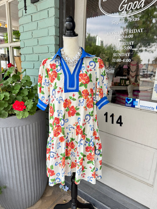 Brett Floral Dress