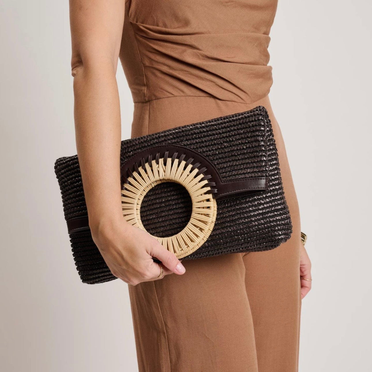 Tessa Chocolate Crossbody