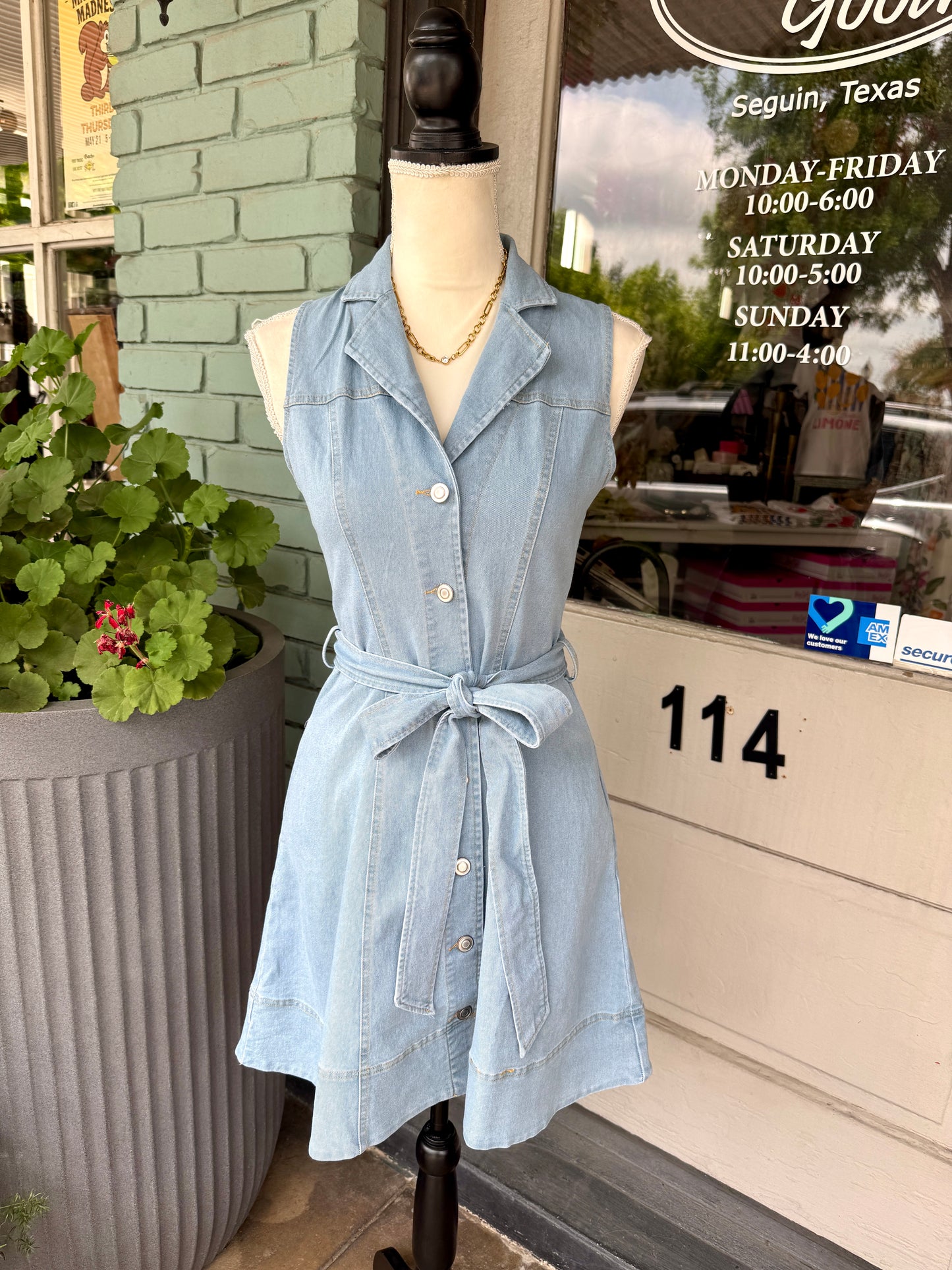 Skylar Denim Dress