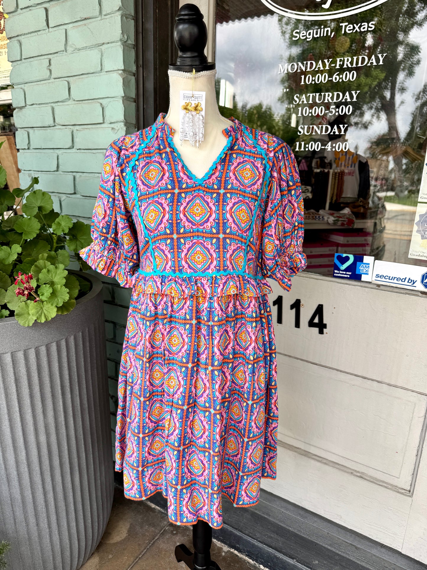 Lola Tiles Dress