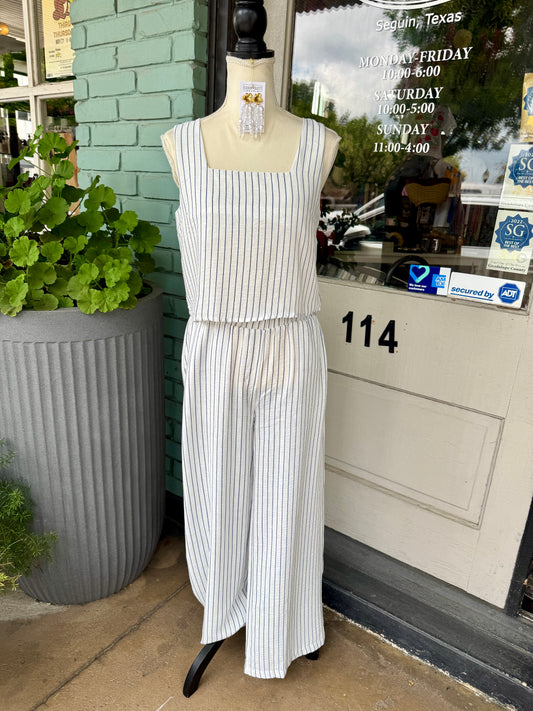 Devon Ivory Pant Set