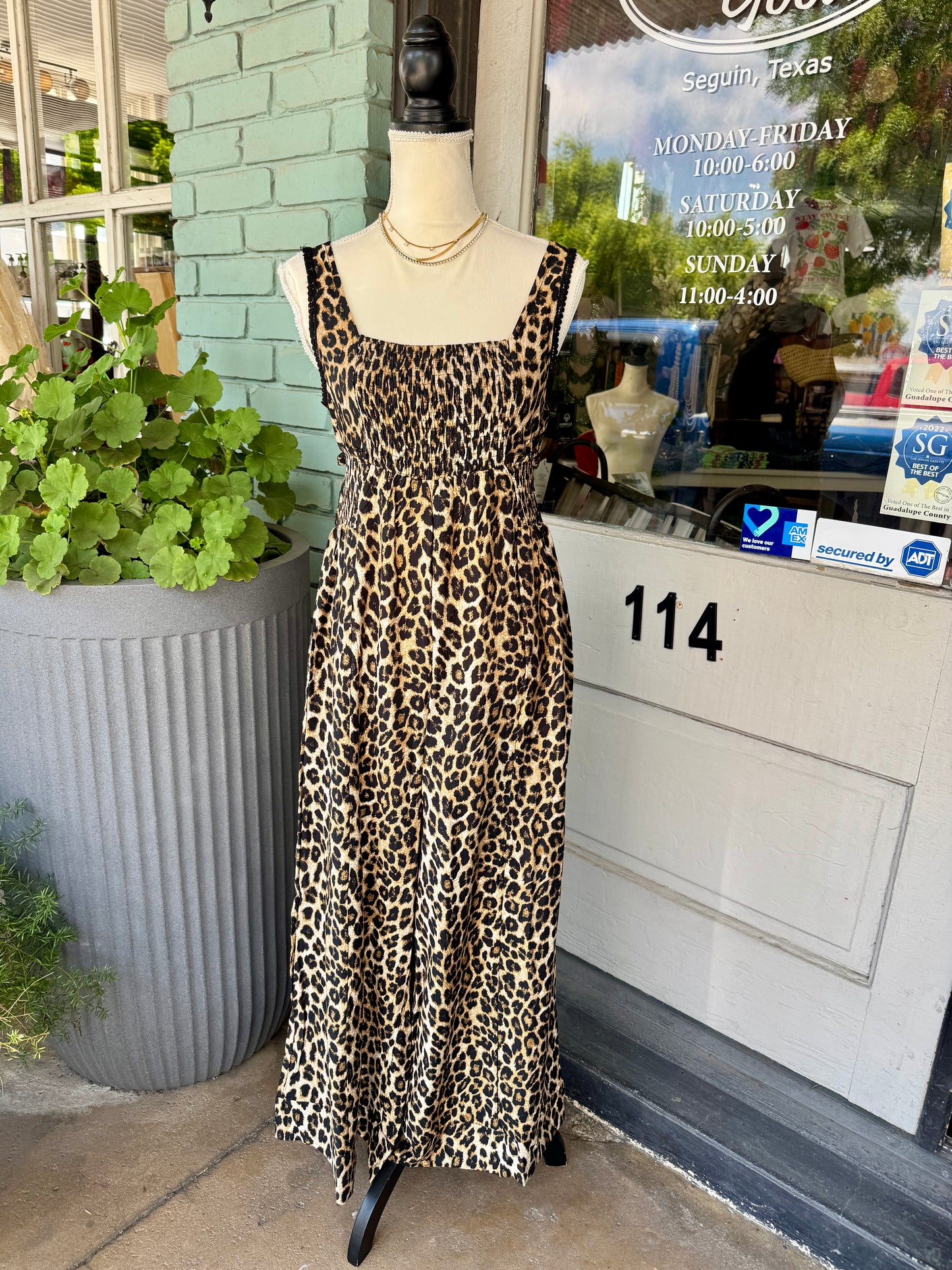 Jaci Leopard Jumpsuit