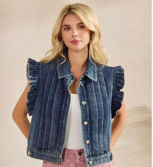 Taylor Denim Vest