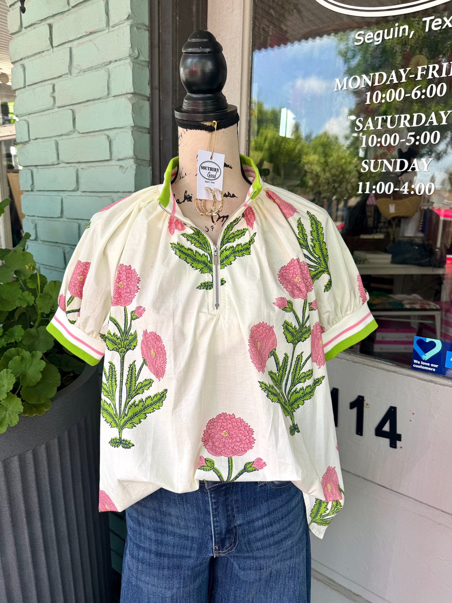 Kristen Floral Top