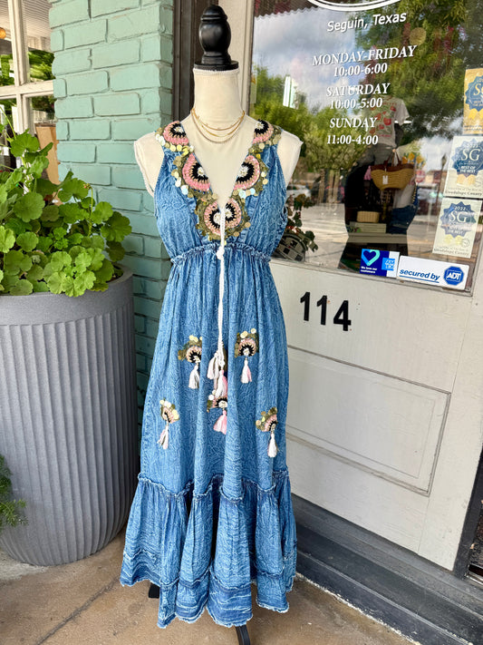 Corrales Denim Maxi