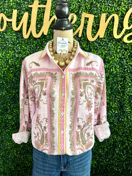 Patty Paisley Top