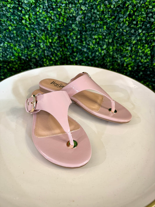 What's The Gossip Pink Sandal