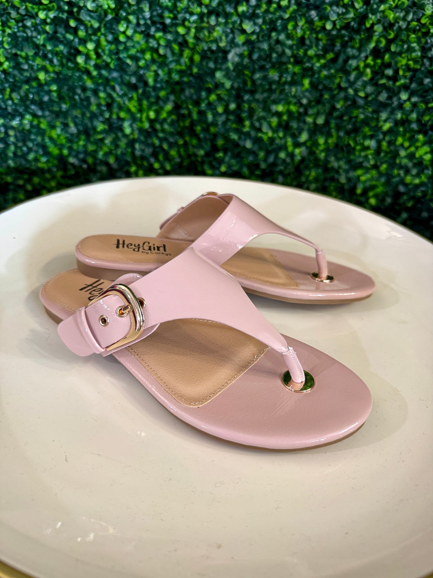 What's The Gossip Pink Sandal