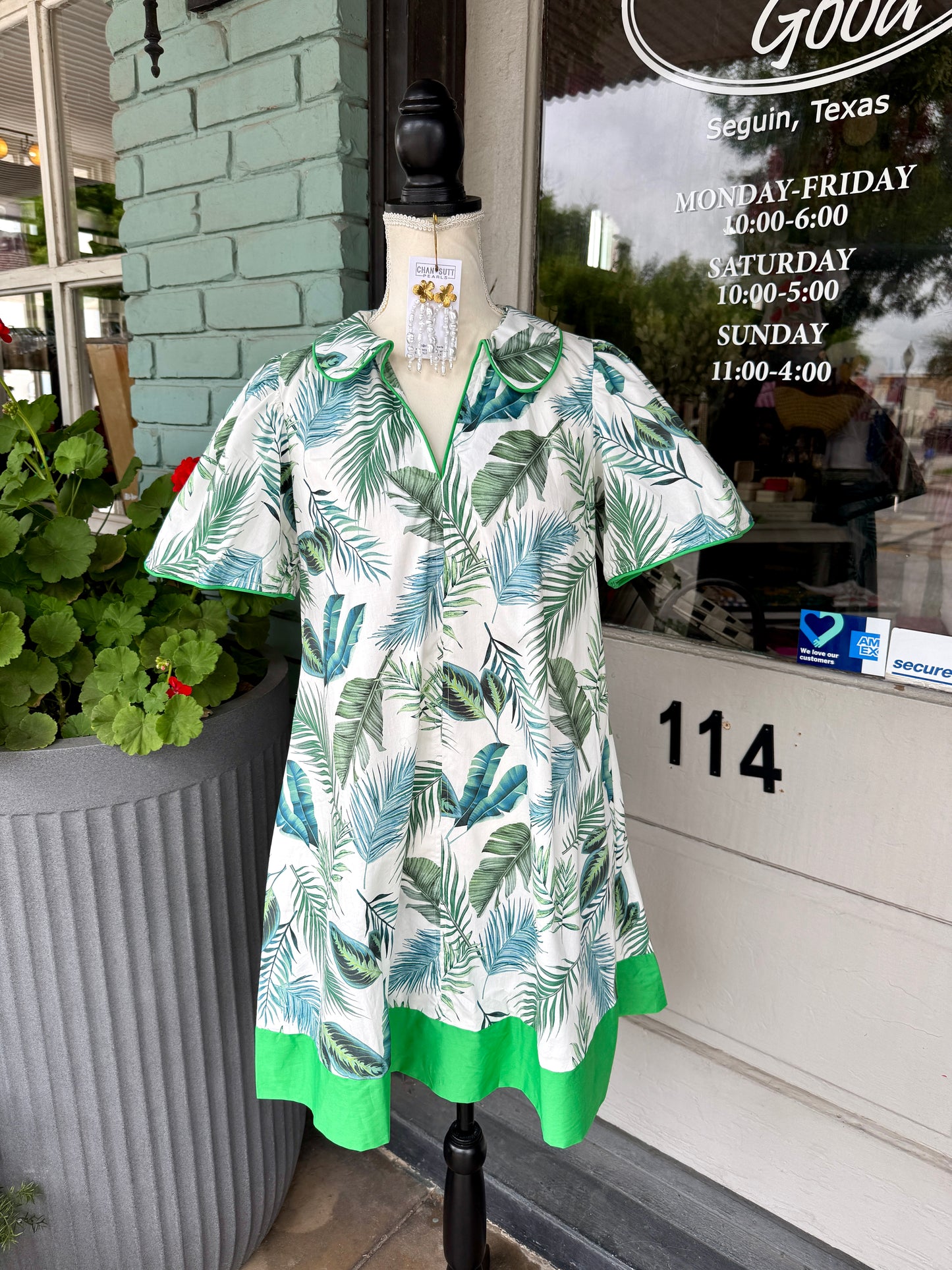 Lively Leaf Dress
