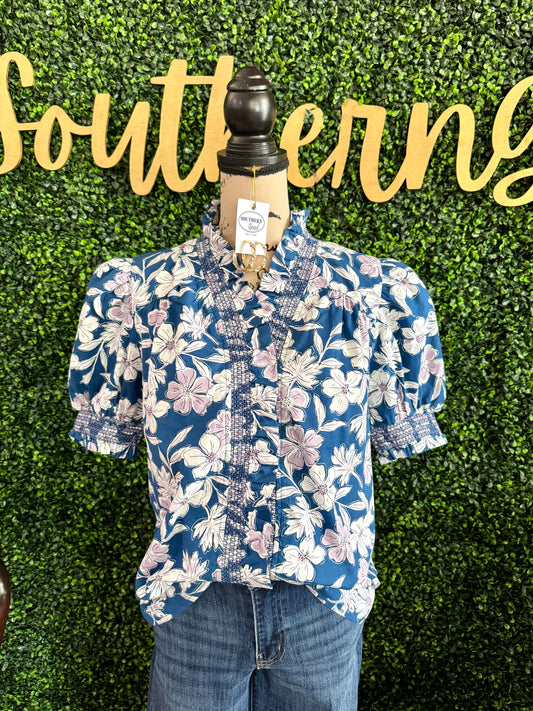 Junio Navy Top