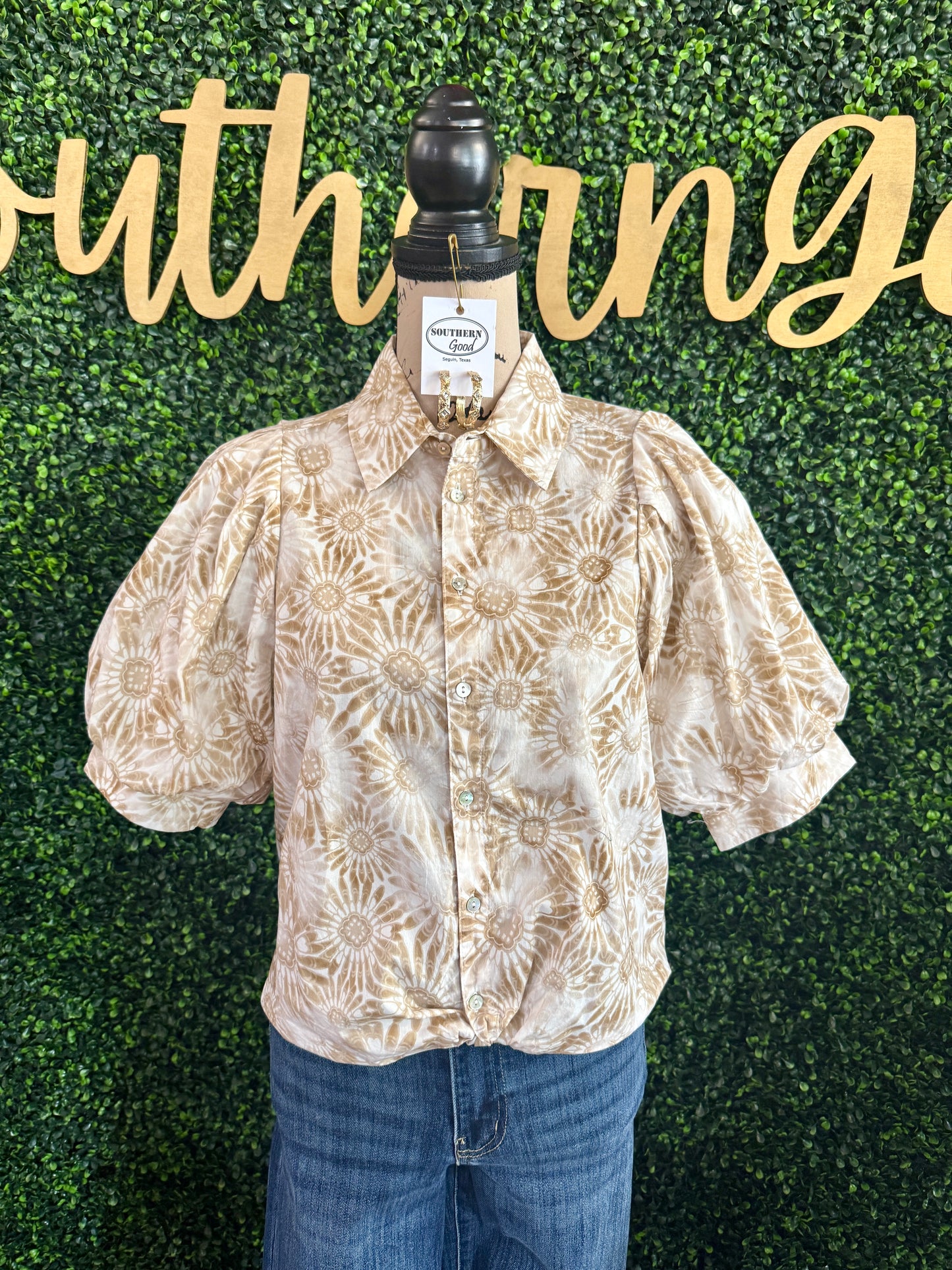 Palmer Button Up w/Twist
