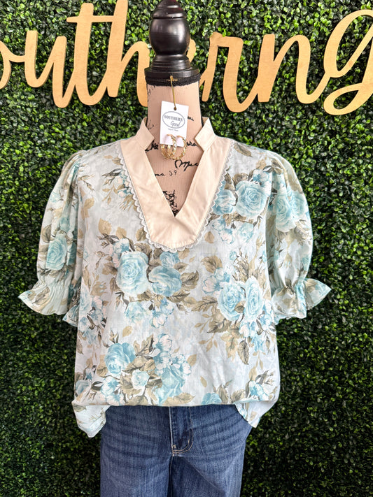 Coretta Rose Top