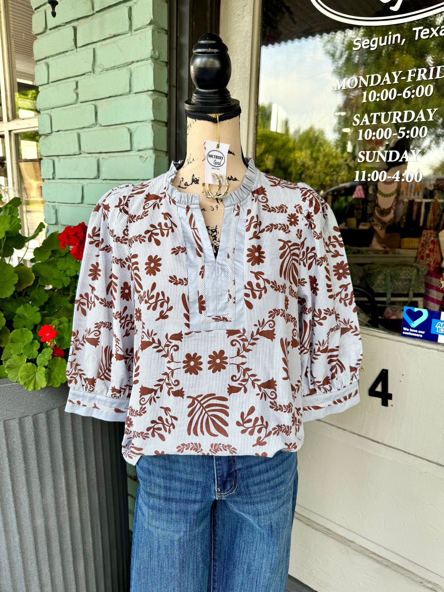Marley Popover Top