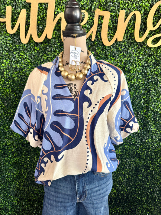 Maygen Abstract Top