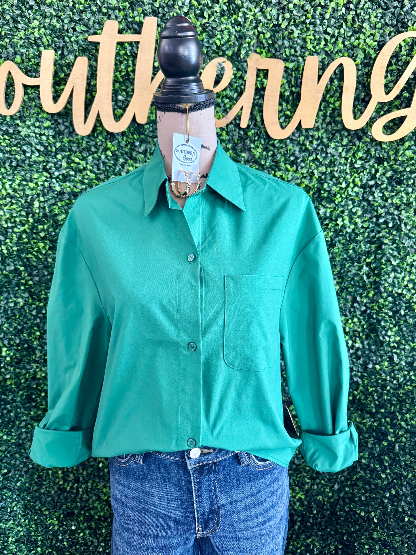 Reeves Green Top