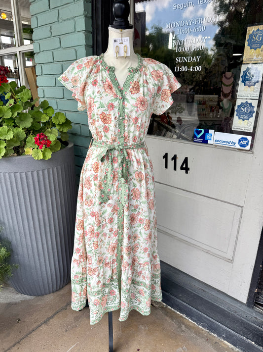 Braydee Floral Midi