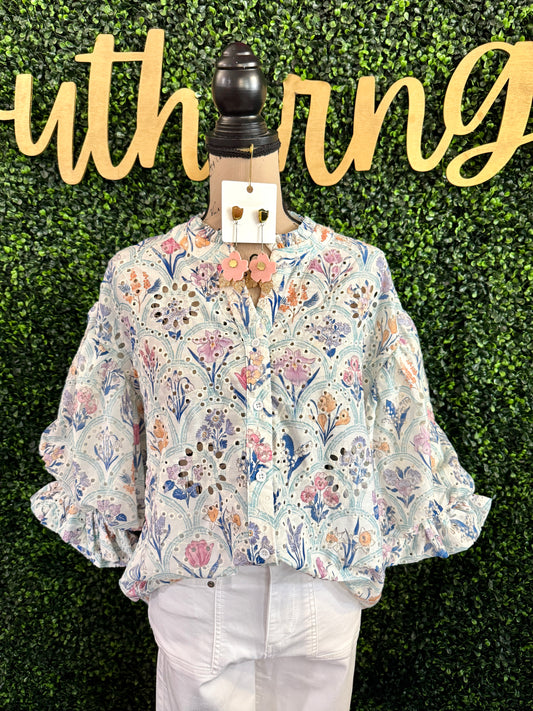 Darcey Floral Top