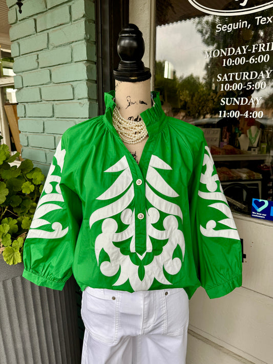 Montgomery Green Top