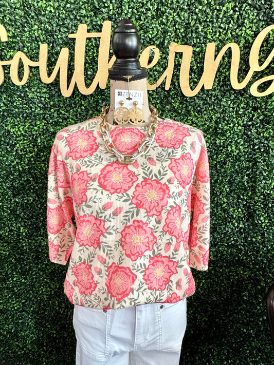 Summer Blooms Top