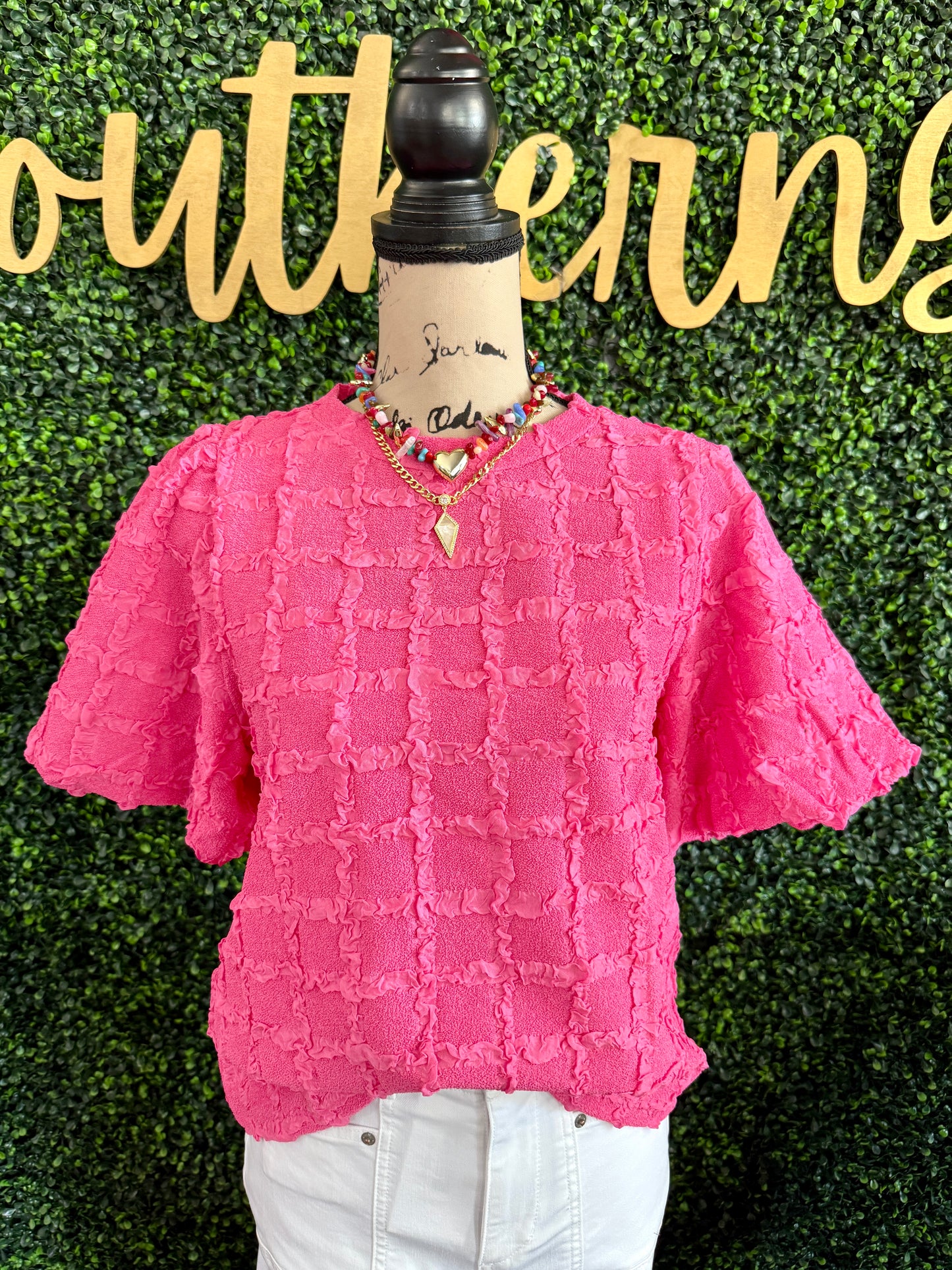 Bashful Blush Top