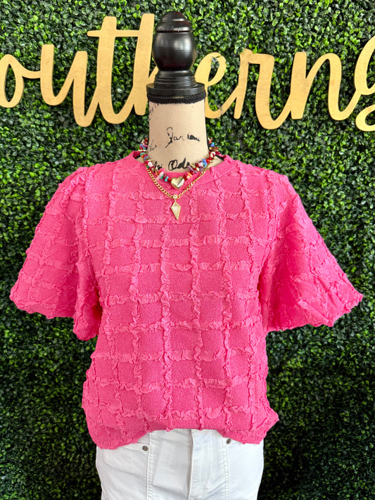 Bashful Blush Top