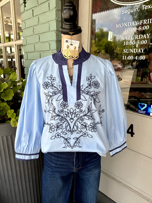 Klarity Blue Top