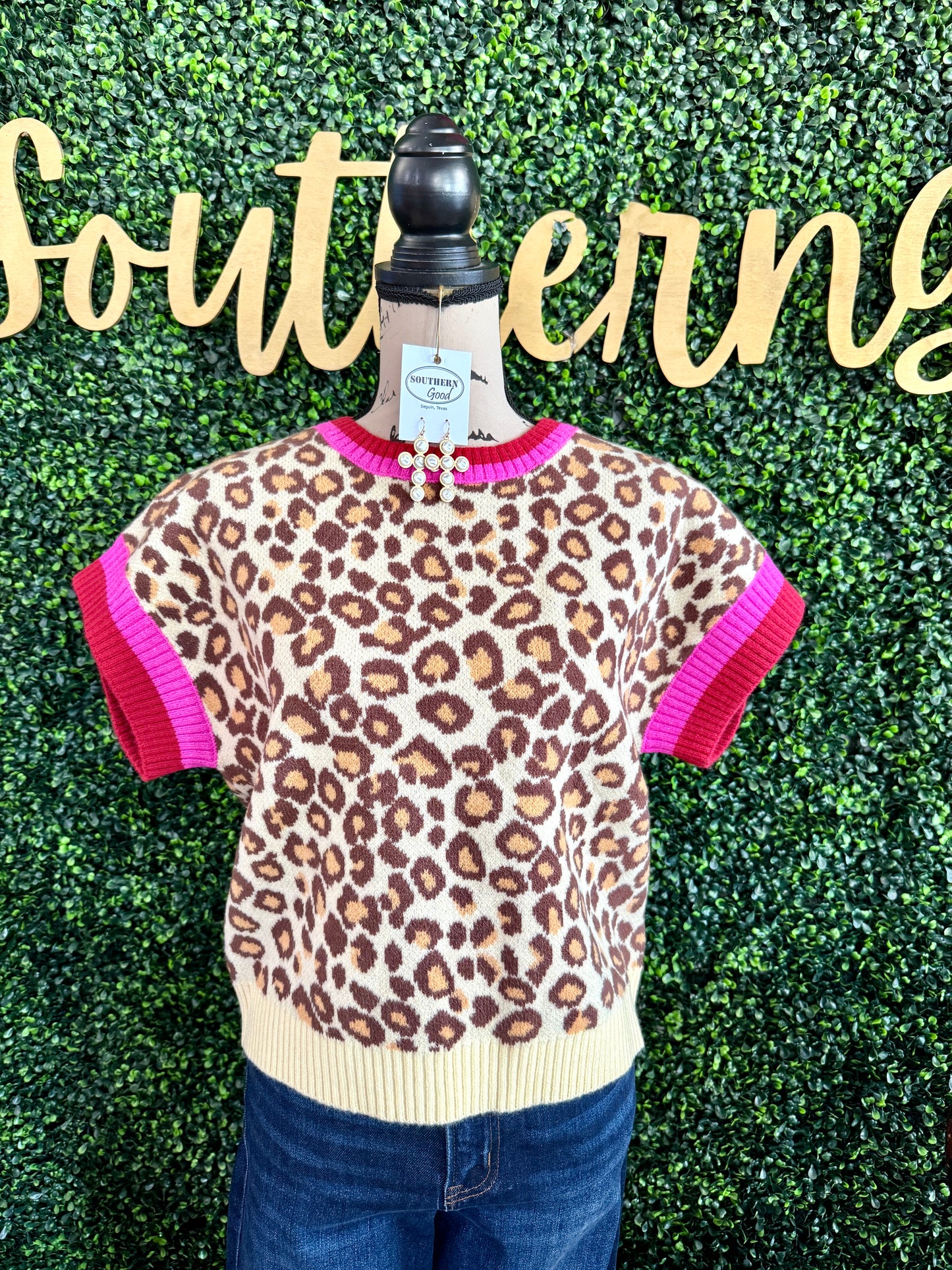 Monty Leopard Sweater