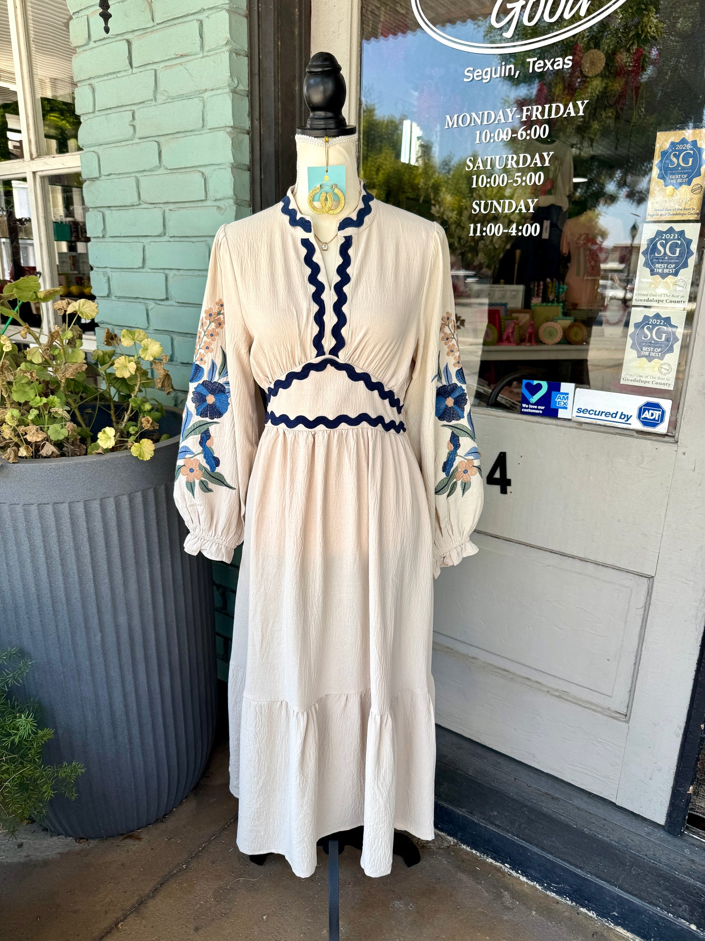 Paxton Ecru Dress