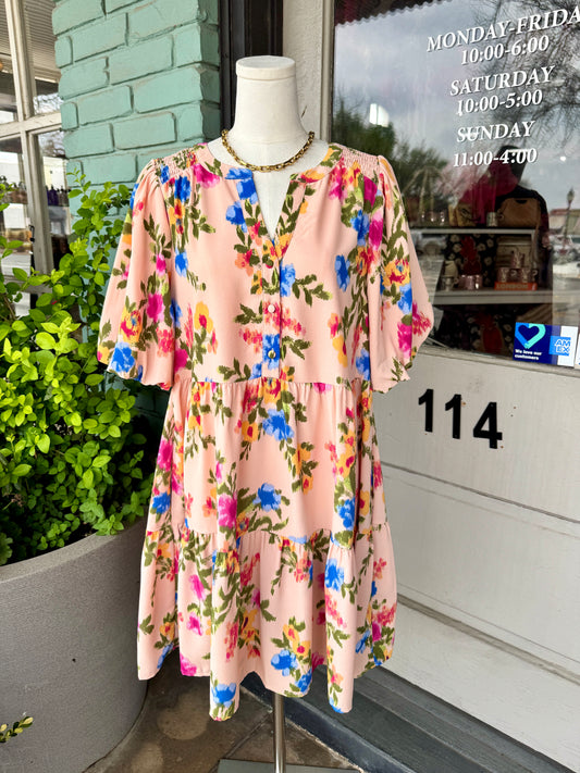 Margot Floral Dress