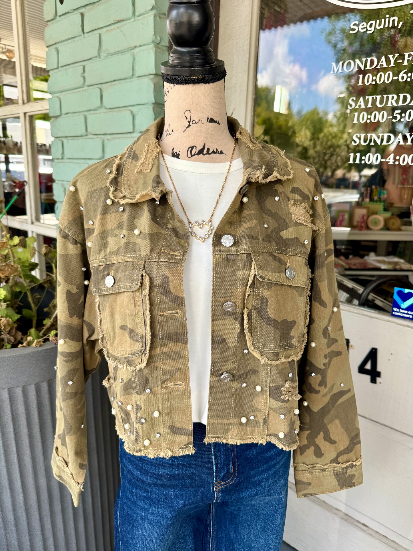 Glitzy Camo Jacket